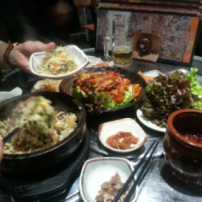 Korean dinner with Koh! YumYum!