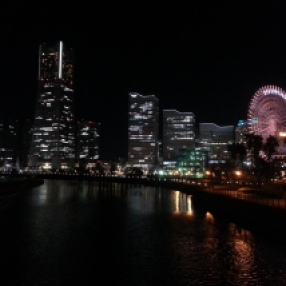 Yokohama view of Mirai 21