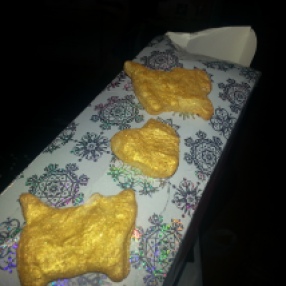Gold Cookies from my lovely best friend